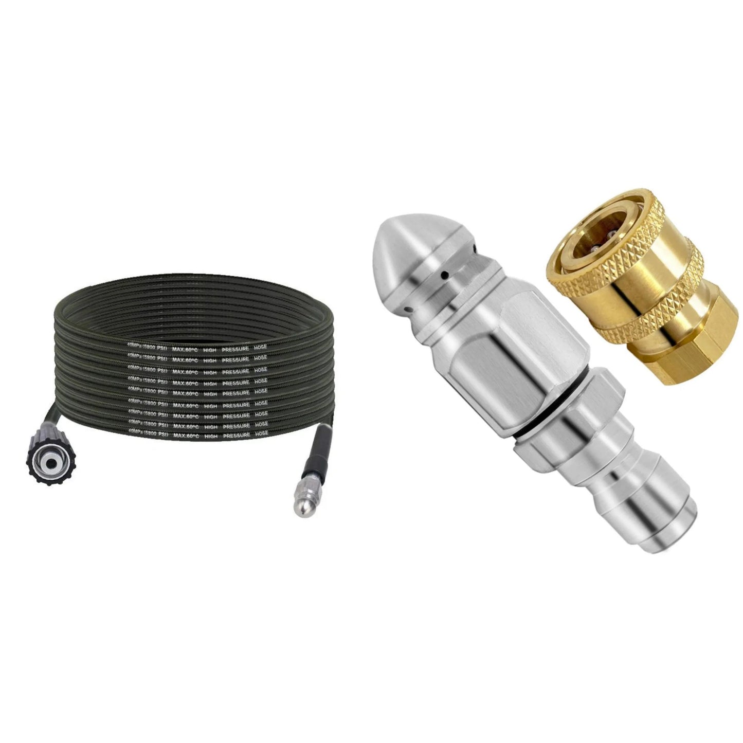 π§ Triple-layer burst-proof hose β PVC & stainless steel. Universal connector, easy install. Perfect for heavy-duty cleaning! πΏπ§