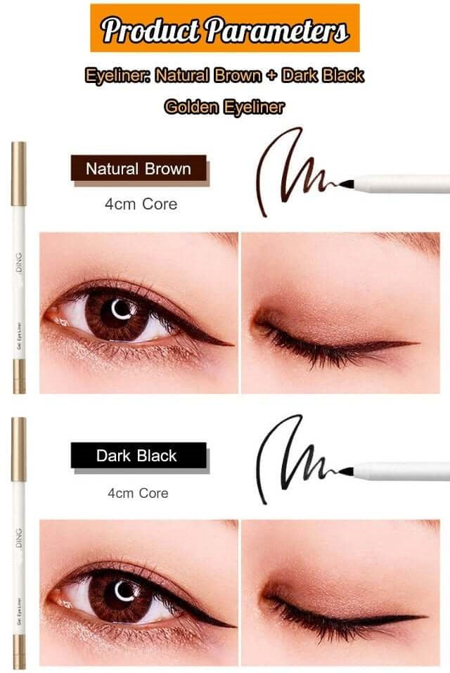🔥 Buy 2 Get 1 Free🔥Quick Dry Waterproof and Sweat Proof Eyeliner