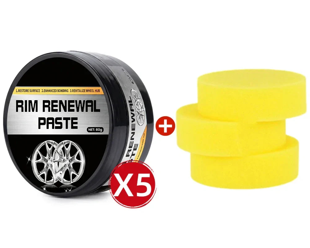 ⏳LAST DAY SALE ONLY£6.99!!💪All-in-One Wheel Revival Paste 🛞✨ | Restores Alloy, Removes Brake Dust & Protects – No Rinse Needed! 🇬🇧