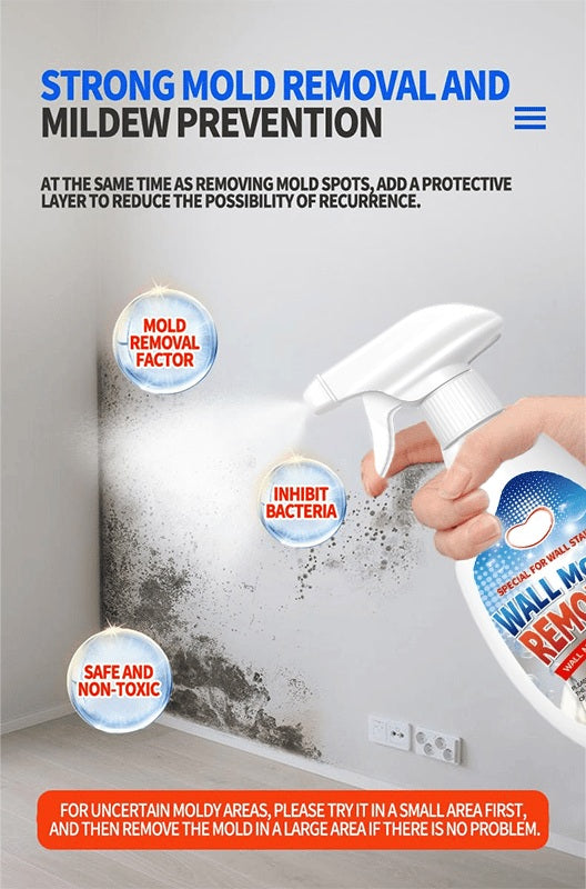 🧴 50% OFF NOW! 🔥 Highly Effective Mould Removal Spray – Kills mould & mildew, prevents regrowth & safe for most surfaces 🏡