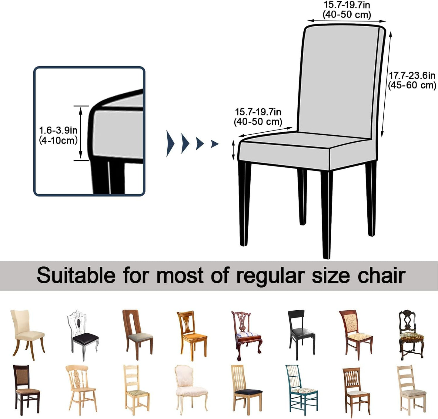 ⏰🔥LIMITED TIME 50% OFF!🔥50K+ SOLD! 🪑Stretch Dining Chair Cover