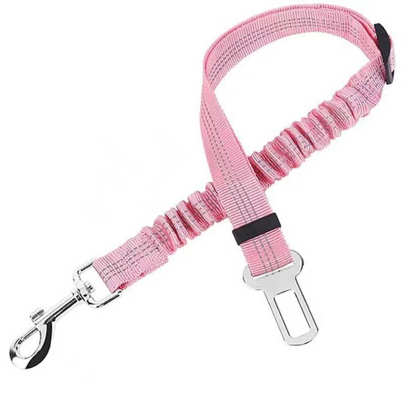🐱🐶 2-Pack Pet Seatbelts – Car Headrest Restraint, Adjustable Safety Leads