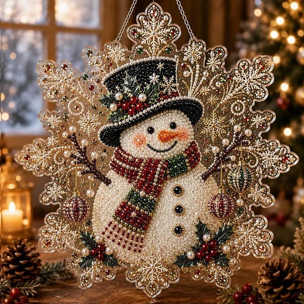 🥰Hot Sale-60% OFF🎅Christmas Diamond Art Hanging Kit