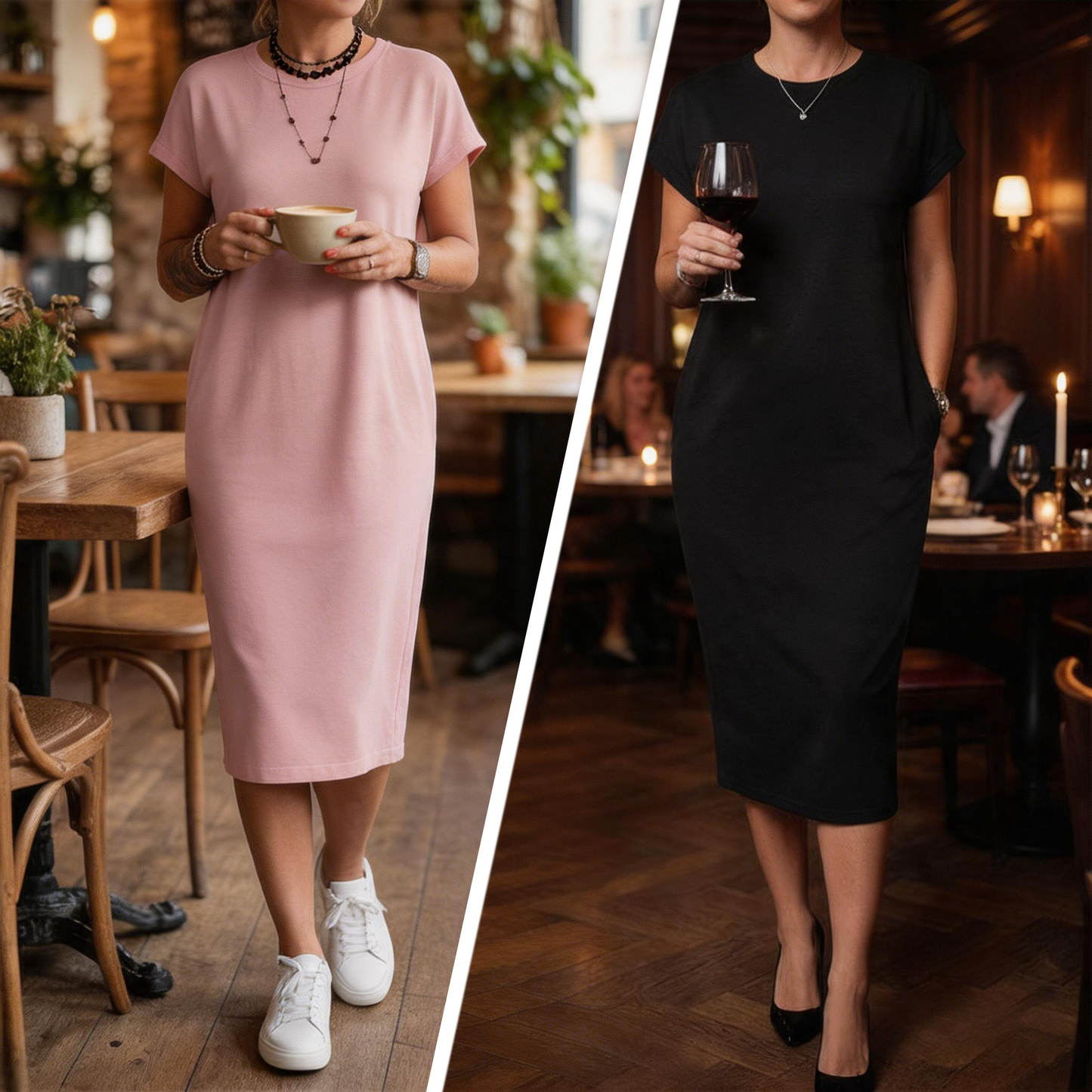 👟 Dress It Up or Down – Sandals, Sneakers, or Heels. One Midi Dress, Endless Looks. Limited Offer! 48% OFF