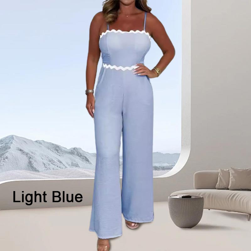 💕50% OFF! Elegant Women's Suspender Jumpsuit👗With Chest Pads