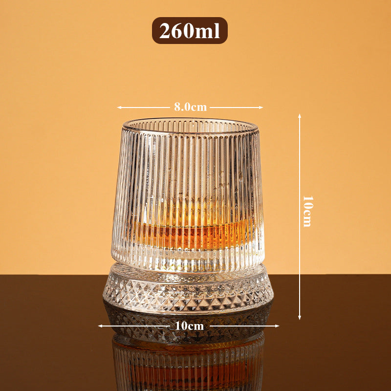 🥛💎New Year Hot Sale 49% OFF✨🔥360° Rotating Whiskey Glass Tumbler
