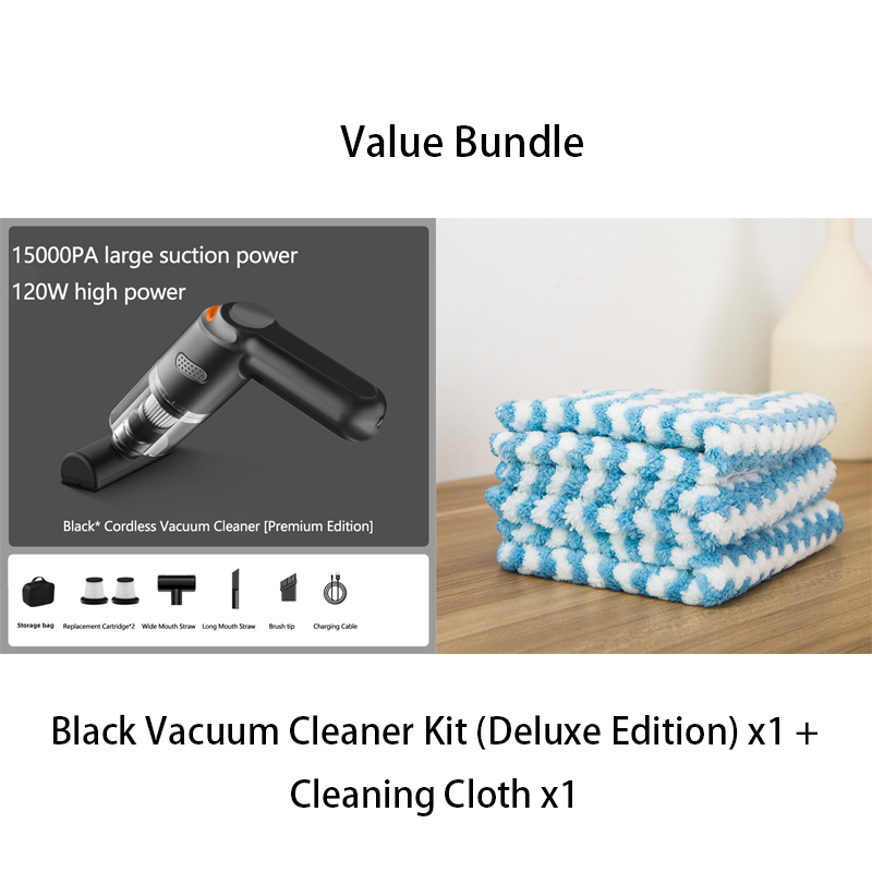 🔥LAST DAY SALE 57% OFF⚡🔋High-Power Cordless Vacuum Cleaner Kit for Car🚗Strong Suction💨Rechargeable Handheld⚡Full Accessory Car Interior Cleaner
