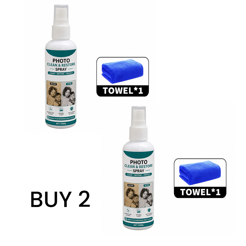⏳LAST DAY SALE ONLY£8.99!!🔥Photo Revive Pro Spray – Breathe New Life into Faded Family Photos in Seconds!📸✨ Gentle • Non-Toxic • Archivist-Approved 🖼️🇬🇧