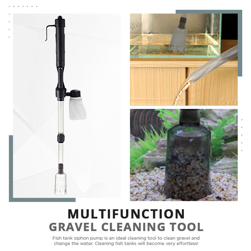⏳LAST DAY SALE ONLY£10.99!🔥Electric Aquarium Gravel Cleaner✨