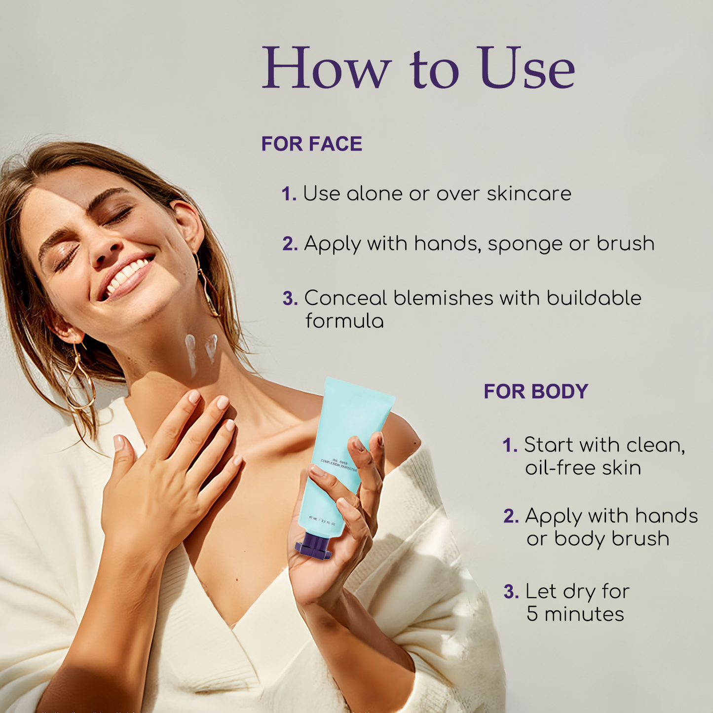 🔥Último día: ¡Compra 1 y llévate 1 GRATIS!🎁Hidratante, corrector y cobertura todo en uno 💧✨ Ligero y resistente al agua