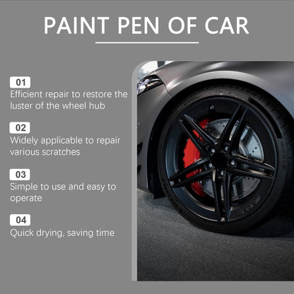 🏆Magic Car Scratch Repair Pen – Fix rim scratches in minutes. Permanent, no‑drip formula. Includes clear coat. ✨🔧