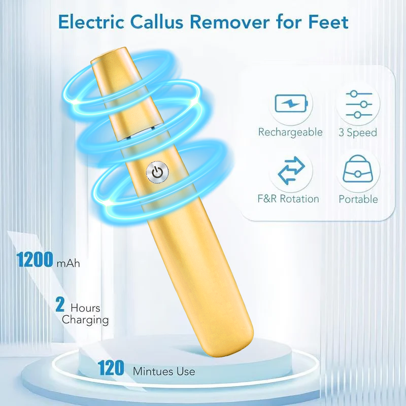 🔥Mother's Day Hot Sale 50%🔥⚡Electric Feet Callus Remover