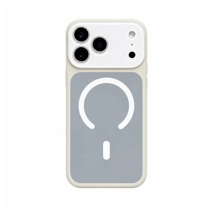 🔥Summer Hot Sale 🌈Dopamine Color Block MagSafe Case – Ultra-Slim Matte Hard PC Cover for iPhone 17 Pro Max