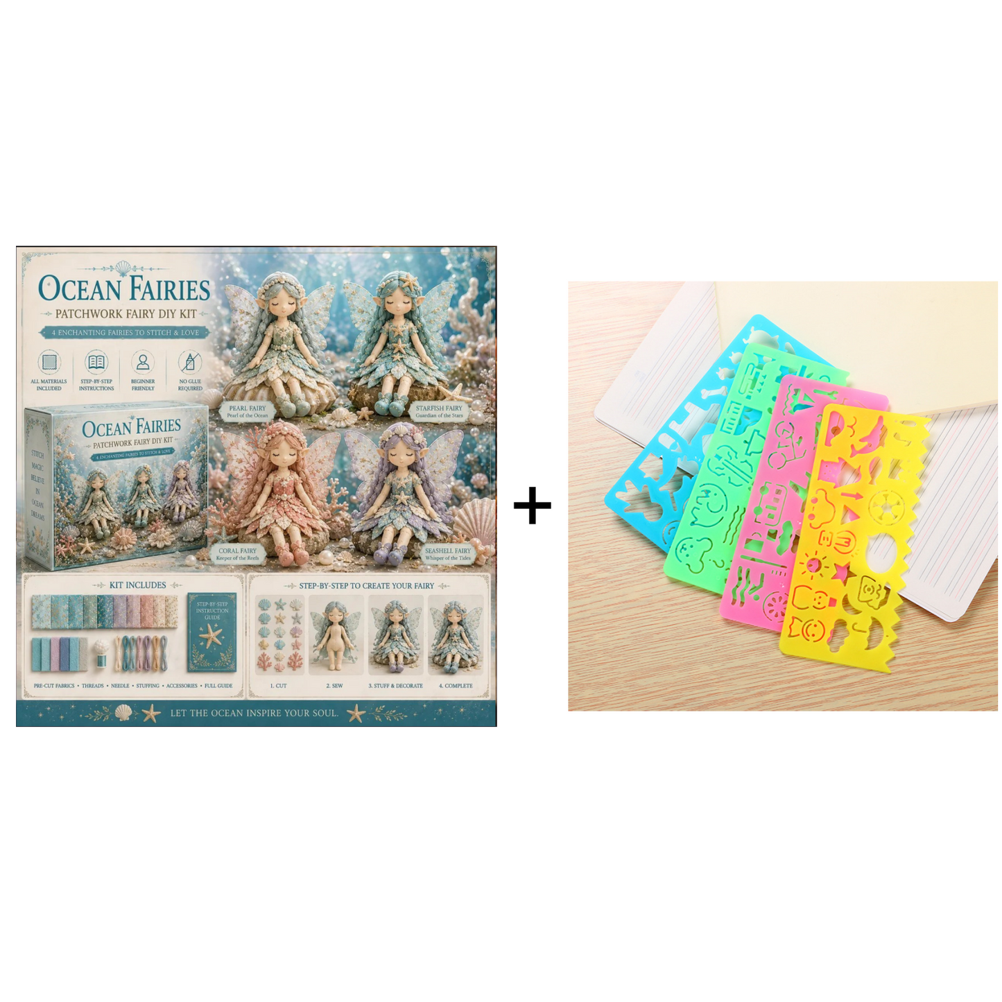 🔥LAST DAY 50% OFF🧵Fairy Patchwork DIY Collection