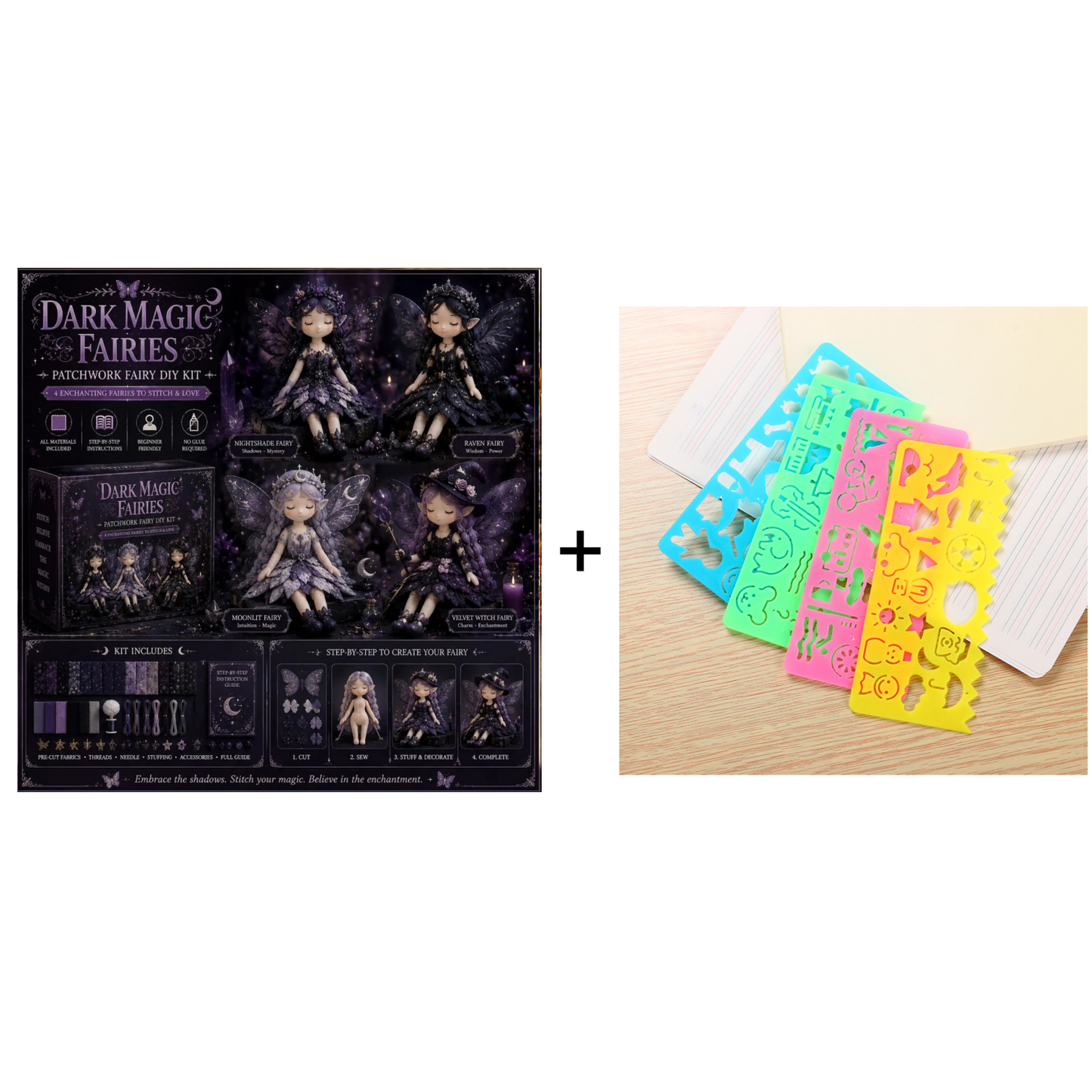 🔥LAST DAY 50% OFF🧵Fairy Patchwork DIY Collection