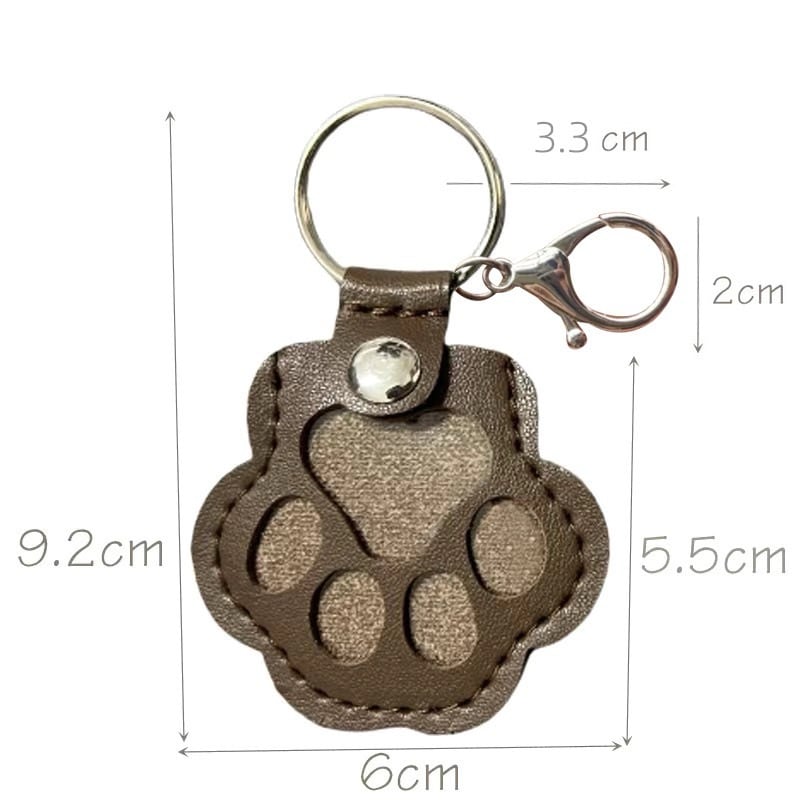 (10pcs)BUY 5 GET 5 FREE💖Leather Pet Memorial Keychain  🐾 Keep Their Memory Close, Always
