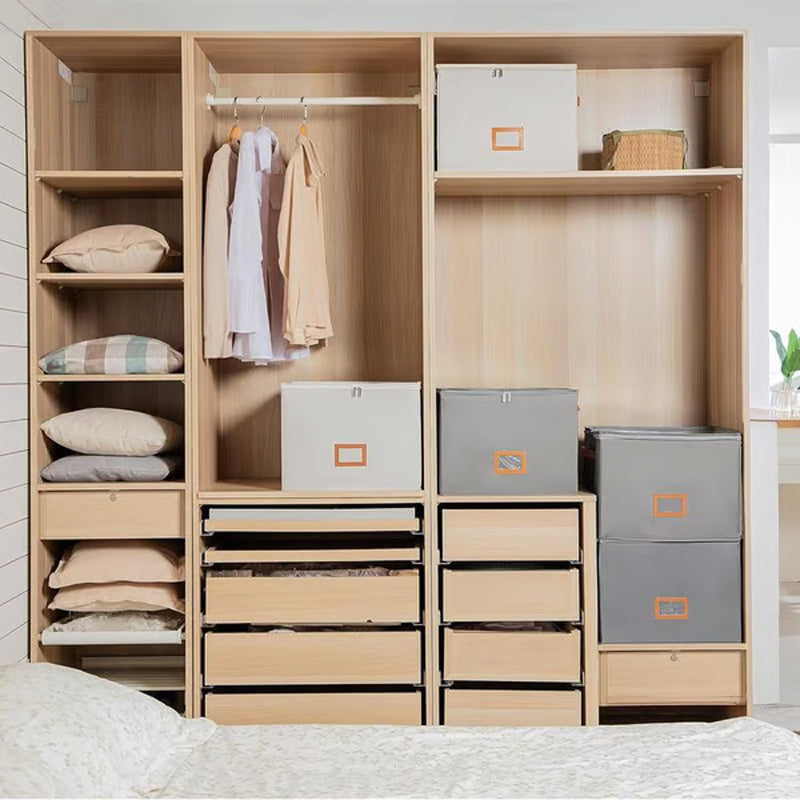 👟 Fabric Shoe Organizer Storage Box – Foldable, Large Capacity, Dustproof & Breathable for Closet & Bedroom 🧺✨-UK