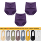 💖Hot Sale-Buy 1 Get 3 Packs💖Plus-Size High-Waist Cross Tummy Control Panties