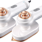 🥳GRAN OFERTA 2026💨 Plancha a Vapor y Vaporizador 2 en 1 – Elimina el 99.99% de ácaros y bacterias. Precalentamiento en 5s, tanque de 150ml. Placa de cerámica, calor uniforme. Seguro para seda a algodón. Tu esencial para el cuidado de telas. 🛡️🌿
