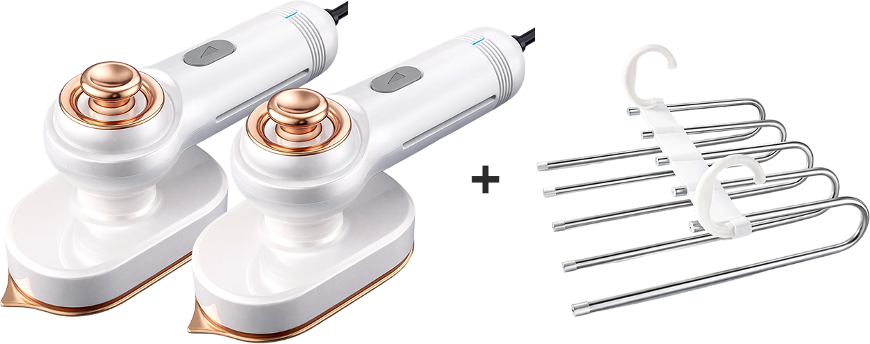 🥳2026 HOT SALE💨  Steam Iron & Steamer 2-in-1 – Kills 99.99% mites & bacteria. 5s preheat, 150ml tank. Ceramic plate, even heat. Safe for silk to cotton. Your fabric care essential. 🛡️🌿