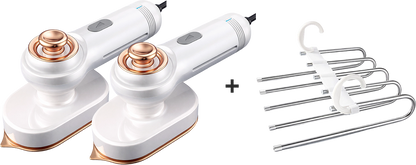 🥳2026 HOT SALE💨  Steam Iron & Steamer 2-in-1 – Kills 99.99% mites & bacteria. 5s preheat, 150ml tank. Ceramic plate, even heat. Safe for silk to cotton. Your fabric care essential. 🛡️🌿