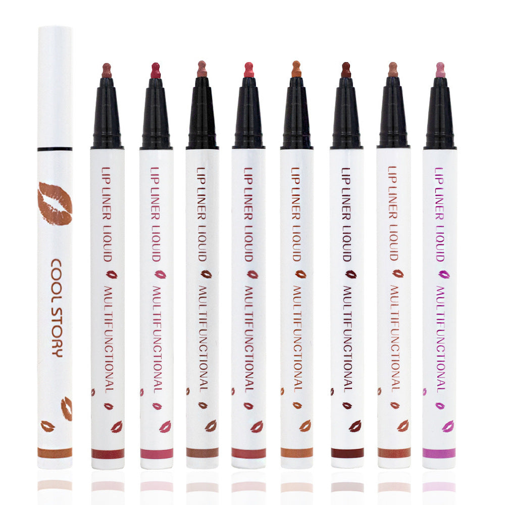 🔥 COMPRA 1 Y LLÉVATE 1 GRATIS, Cada uno por solo £4.99💋Delineador de labios mate de larga duración y resistente al agua