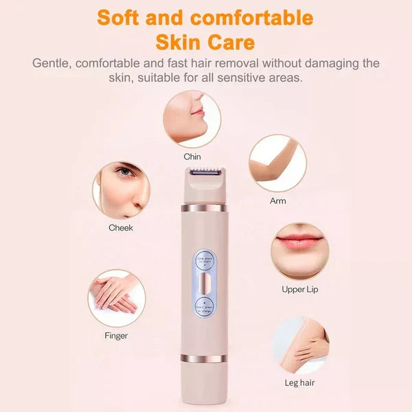 ✨This Summer Special Price ￡13.99!!🏖️2-In-1 Women's Electric Cordless Shaver