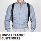 ⏳LAST DAY SALE 60% OFF !!📢Men's X-Back Suspenders with Hook Clips