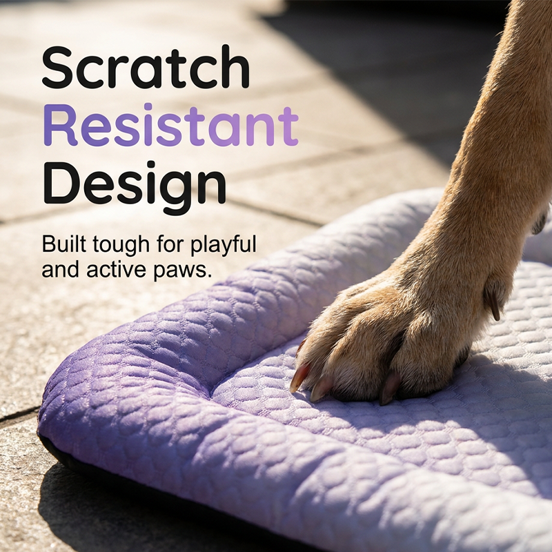 💖LAST DAY SALE ONLY￡7.99!!❄Pawchill™🇬🇧Pet Cooling Mat for Dogs & Cats 🐾 Naturally Cool Ice-Silk Pad • Breathable, Washable & Soft 🌿  For Floors, Sofas & Car Travel • Multiple Sizes • Gradient Colours ☀️🐶🐱