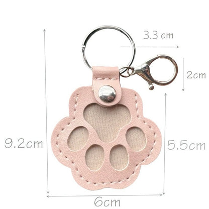 (10pcs)BUY 5 GET 5 FREE💖Leather Pet Memorial Keychain  🐾 Keep Their Memory Close, Always