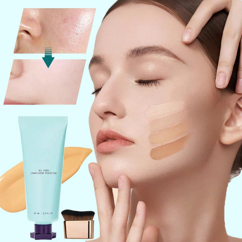 🔥Último día: ¡Compra 1 y llévate 1 GRATIS!🎁Hidratante, corrector y cobertura todo en uno 💧✨ Ligero y resistente al agua