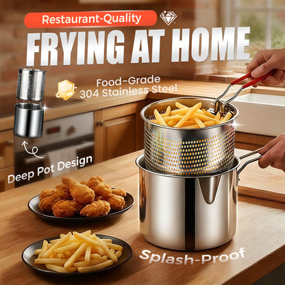 🔥LAST DAY SALE 50% OFF🎁304 Stainless Steel Multifuntional Fryer