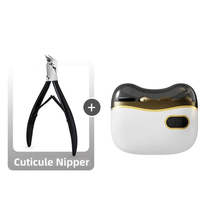 🔥⏳Black Friday Sale!🚨 Lowest Price Ever, Don't Miss Out! 💅 2-in-1 Electric Nail Clipper & Polisher