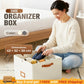 👟 Stoff-Schuh-Organizer-Aufbewahrungsbox – faltbar, großes Fassungsvermögen, staubdicht & atmungsaktiv für Kleiderschrank & Schlafzimmer 🧺✨-UK
