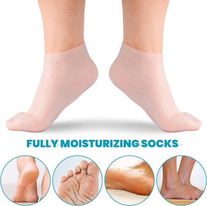🔥2023 New Sale🔥-Moisturizing Foot Mask Exfoliating Silicone Socks Beach Protective Socks