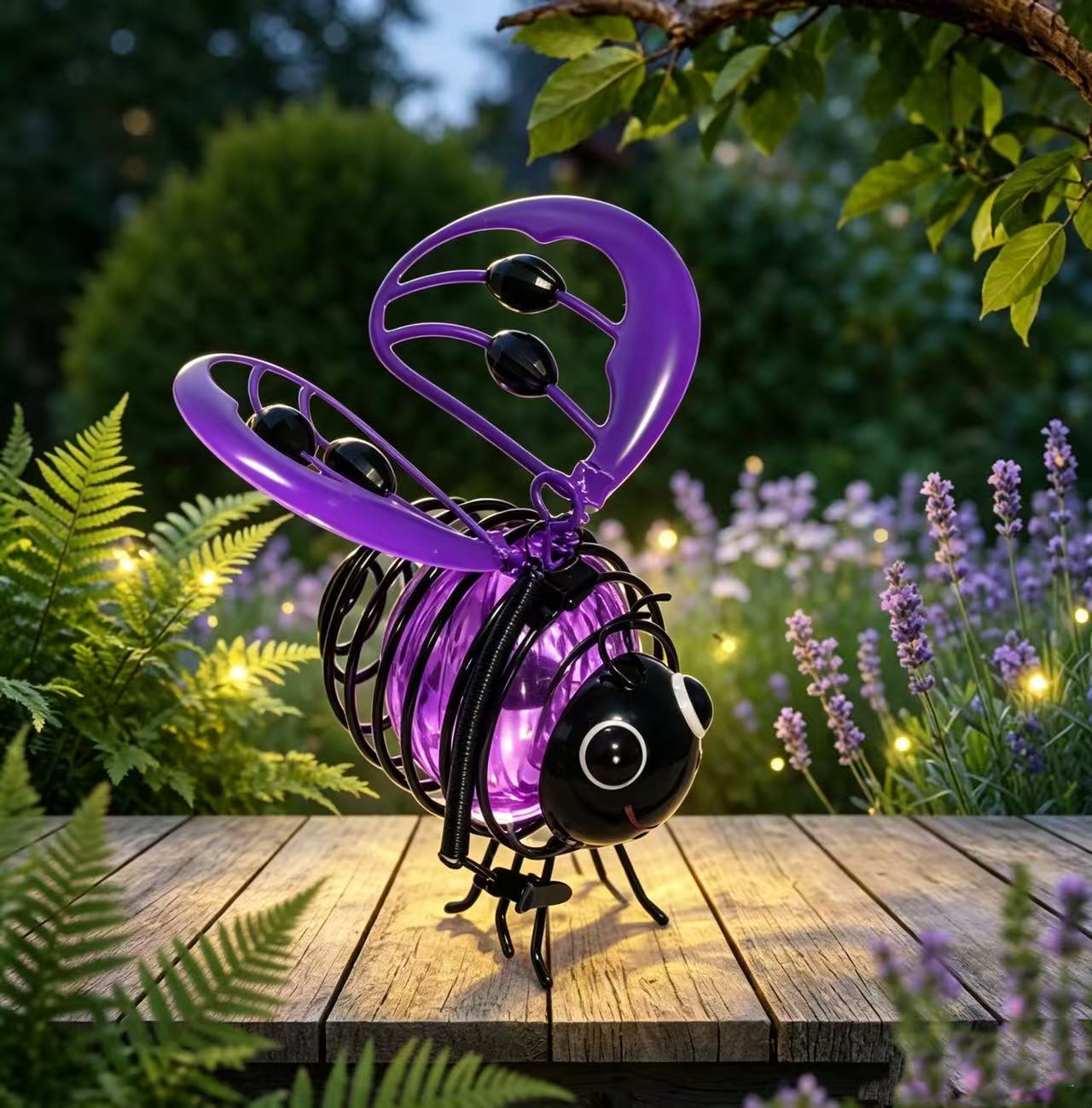 🌙🍃🪴 LIMITED-TIME 50% OFF! Hanging Solar Bee Light – Warm Amber Glow, Flicker-Free, Perfect for Garden Parties, Camping, or Kids’ Rooms – Spread Joy Day and Night 🌞🌜