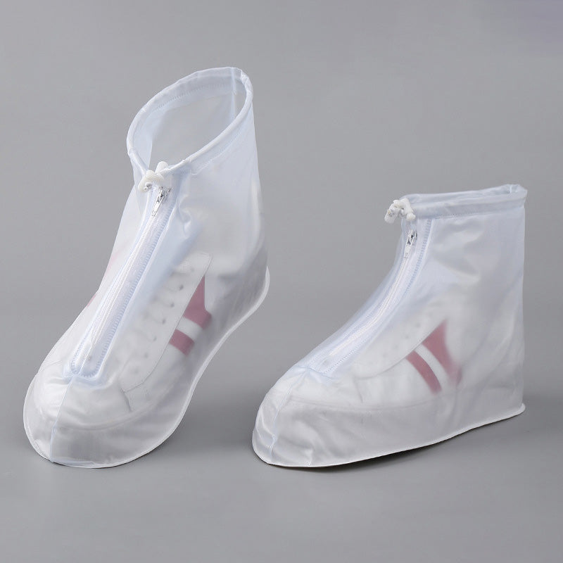 Waterproof Shoe Covers with Zipper & Adjustable Drawstring