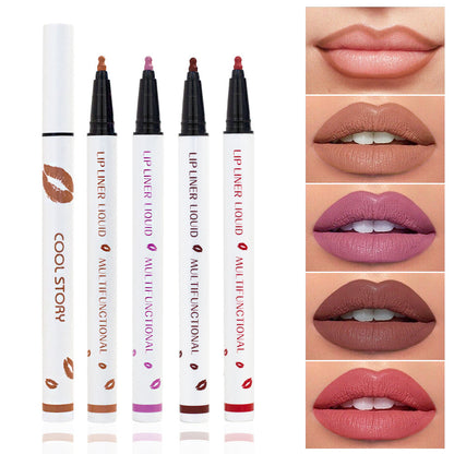 🔥 COMPRA 1 Y LLÉVATE 1 GRATIS, Cada uno por solo £4.99💋Delineador de labios mate de larga duración y resistente al agua