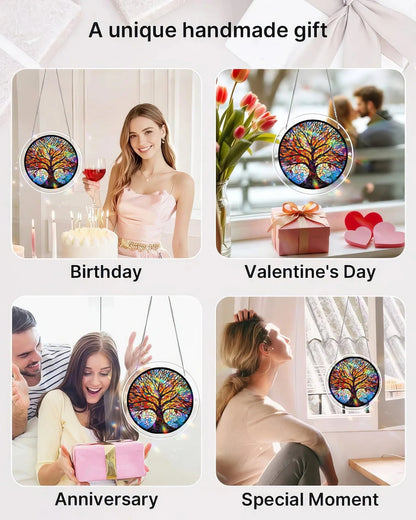 🔥LAST DAY 49% OFF ☀️🛍️Acrylic Jigsaw Puzzle Suncatcher 80 Pieces