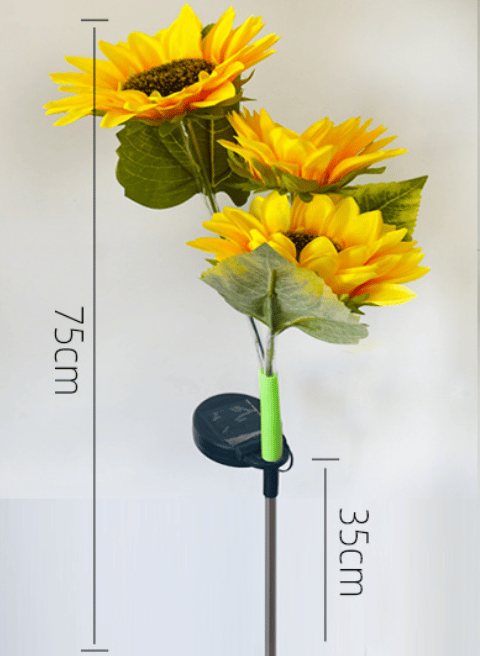 🌻 Realistic & Weatherproof | 2026 Hot Sale Solar Sunflower