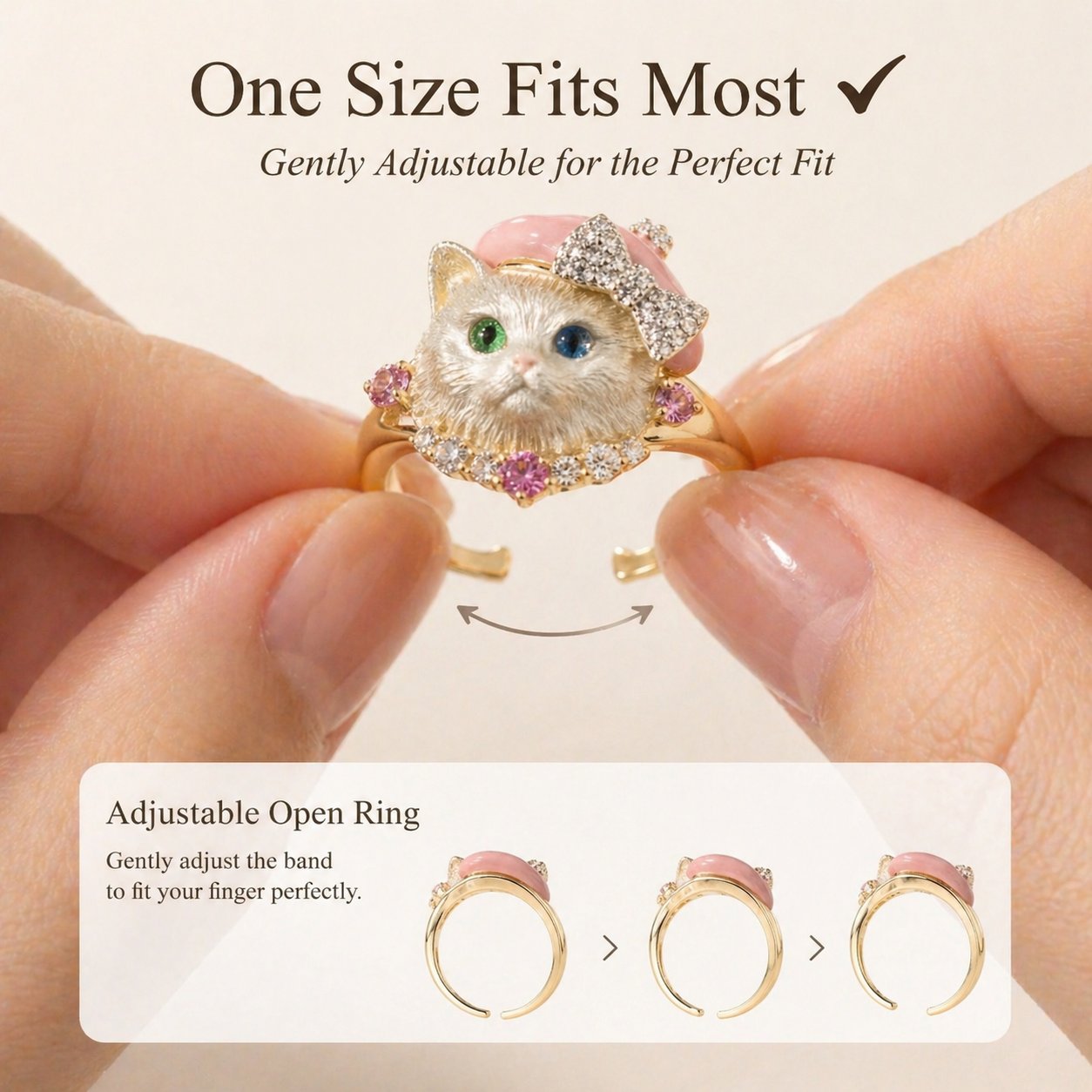 🐱Cute Cat Ring💍