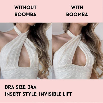 🔥LAST DAY SALE ONLY ￡7.99!!💕OUFALI Lift Inserts for Bras – Lightly Padded, Double-Sided Adhesive👙 Reusable, Washable • Natural Lift • Seamless Under Clothing ✨