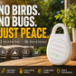 🔥Limited time offer Buy 3 get 2 free！🐦No more trouble from birds, beasts and locusts！Portable Ultrasonic Bird Repellent Keychain