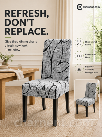 ⏰🔥LIMITED TIME 50% OFF!🔥50K+ SOLD!  🪑Stretch Dining Chair Cover