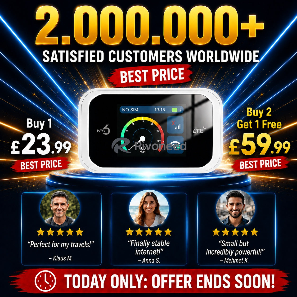 🥳2026 HOT SALE🥳💞📶🌐 50% OFF! Mobile Hotspot – Portable WiFi, full coverage anywhere. No contract, no setup. Stay connected on the go! 📱✨