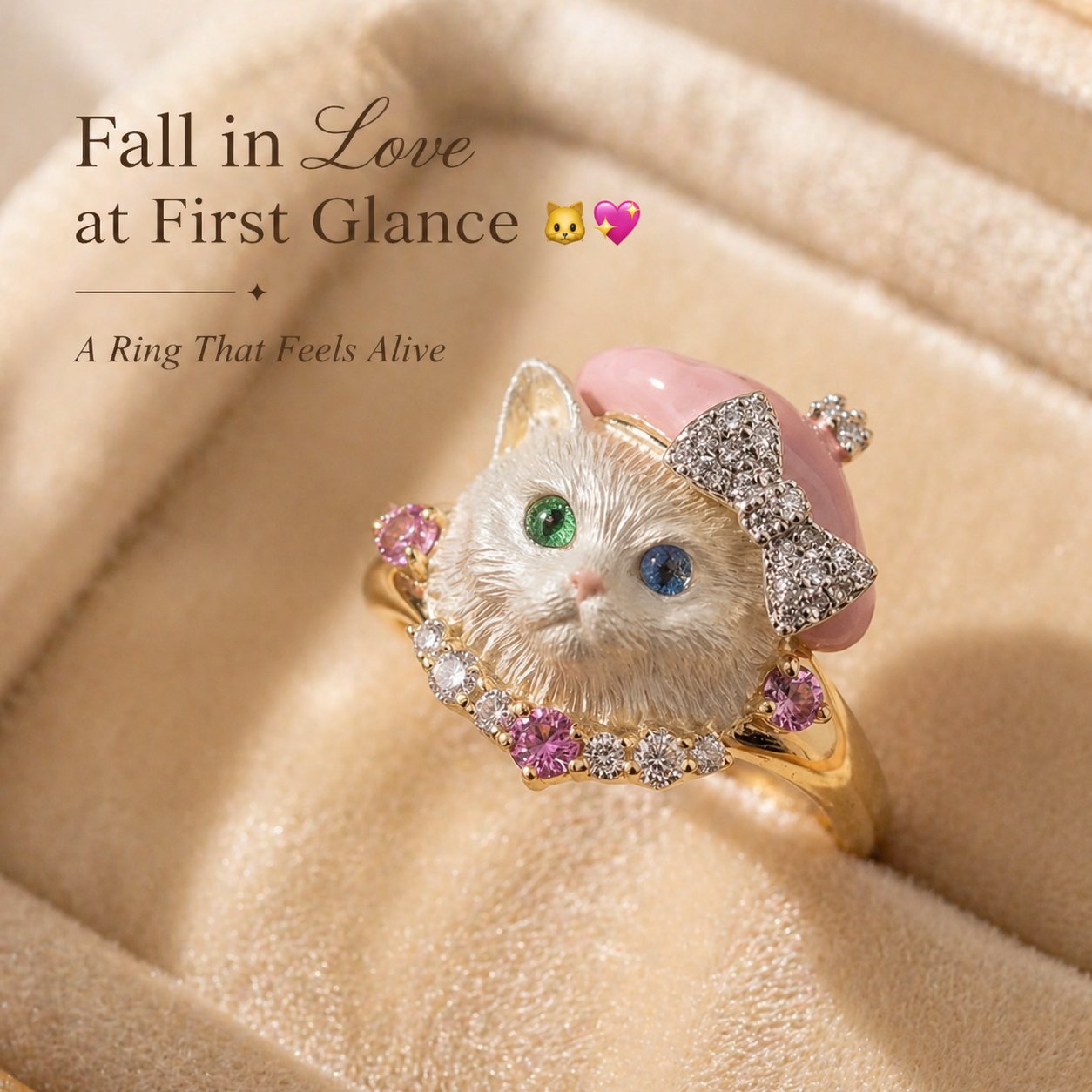 🐱Cute Cat Ring💍