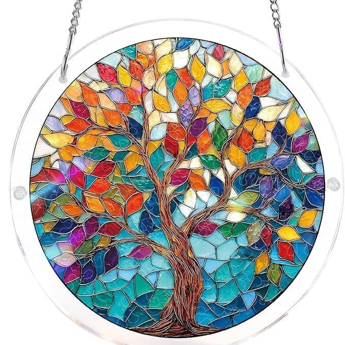 🔥LAST DAY 49% OFF ☀️🛍️Acrylic Jigsaw Puzzle Suncatcher 80 Pieces