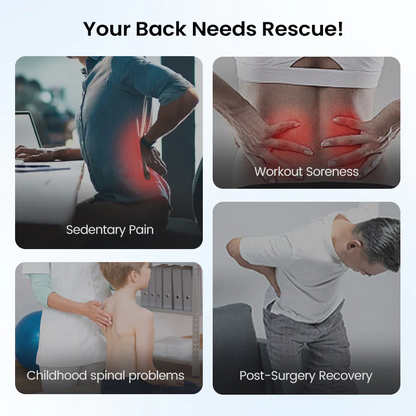 🏆🌸Limited-time Special Price:£7.99!!!⏰Magnetic Therapy Acupuncture Massage Lumbar Stretcher