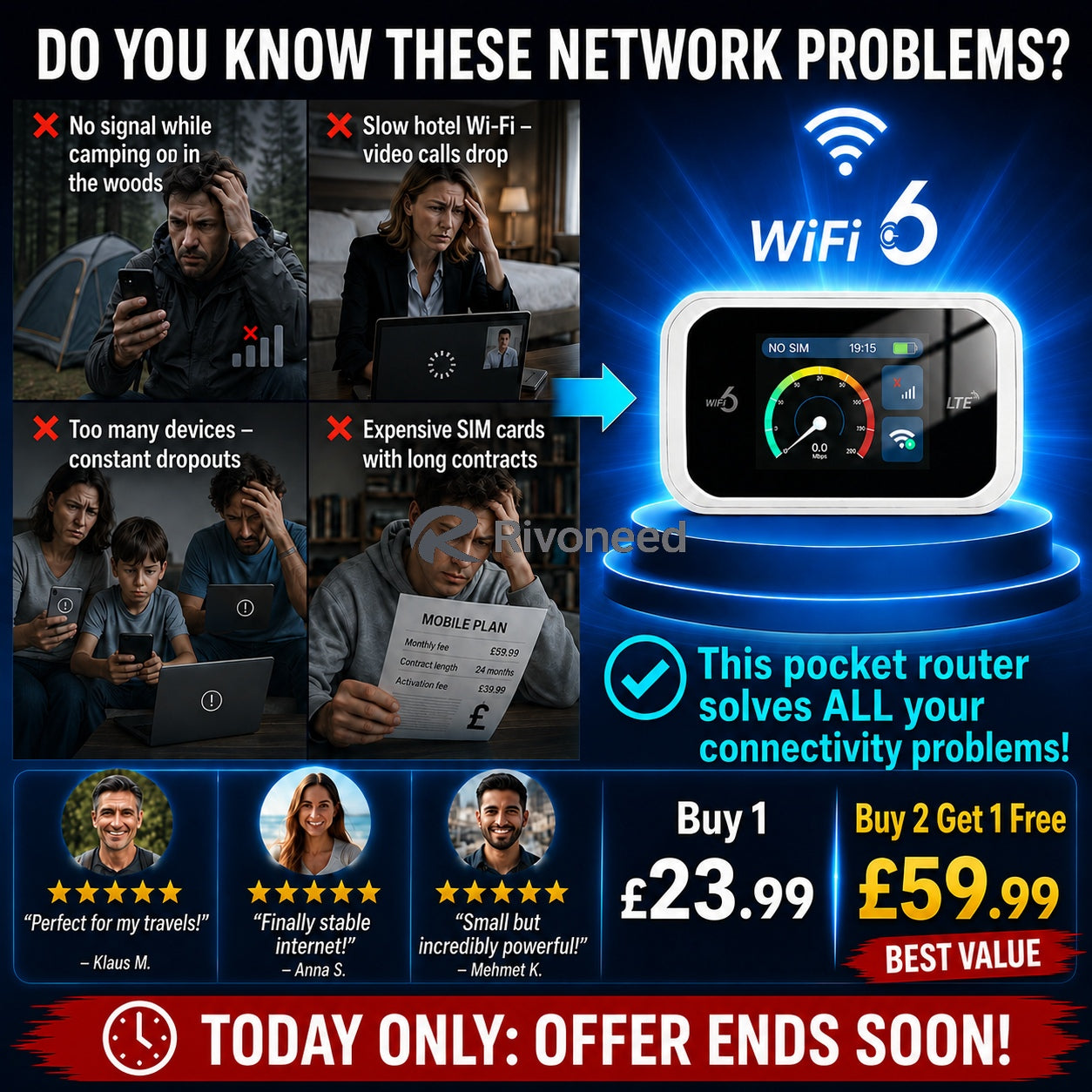 🥳2026 HOT SALE🥳💞📶🌐 50% OFF! Mobile Hotspot – Portable WiFi, full coverage anywhere. No contract, no setup. Stay connected on the go! 📱✨