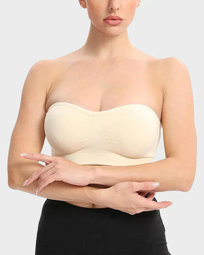 2026 New🔥BUY 1 GET 1 FREE🔥Non-Slip Bandeau Seamless Wireless Strapless Bra